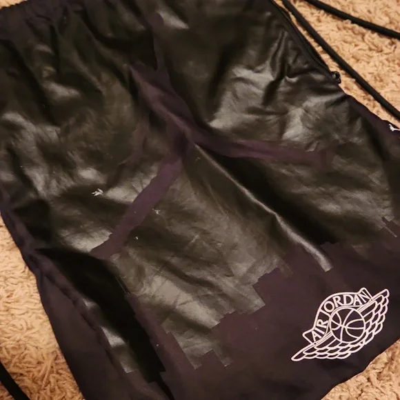 Air Jordan Black  Cinch Bag - Picture 6 of 12
